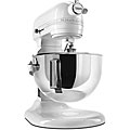 KitchenAid White Five-quart Stainless Bowl Mixer