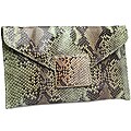 Danielle Nicole Women's 'Taylor' Python Embossed Clutch