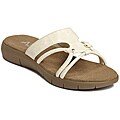 A2 by Aerosoles Women's 'Wip Current' Bone Sandals