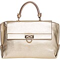 Salvatore Ferragamo 21 A871 20 Metallic Satchel
