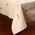 Pineapple Design 50x90-inch Italian Hand-woven Tablecloth