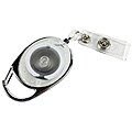GBC BadgeMates Translucent Carabiner Badge Reel (Pack of 10)