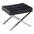 Sunpan Black Mercer Bench