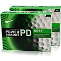 Nike Power Distance Soft White Golf Balls (Case of 24)