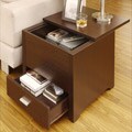 Kai Double Storage Dark Espresso End Table