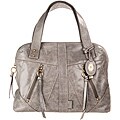 Fossil Grey Monika Leather Shopper Tote