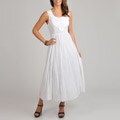 Grace Elements Women's Gore Dress with Scoop Neck and Front Detail