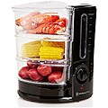 Wolfgang Puck 1400-Watt 3-Tier Heavy Duty Rapid Food Steamer (Refurbished)
