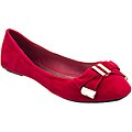 Riverberry Women's 'Sami' Red Micro-suede Flats