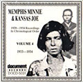 Memphis Minnie/Kansas Joe - Complete Recorded Works Vol. 4 (1933-34)
