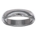 Men's Tungsten Carbide Dome Wedding Band (5.5 mm)