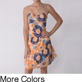 Apollo Junior's Floral Print Spaghetti Strap Sundress