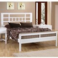 Bello Gloss White Queen Bed