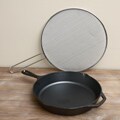 iron Pot Lodge Logic 12-inch Skillet with Splatter Screen