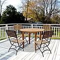 Renaissance Outdoor Hand-scraped 5-piece Dining Set