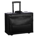 Amerileather Black Wheeled Catalog Case