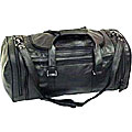 Amerileather Black Leather 21-inch U-shaped Duffel
