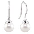 Platinum Cultured  Pearl Earrings (7-8mm)