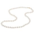 DaVonna Akoya Cultured Pearl Necklace (7-7.5 mm/ 24 in)