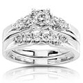 14k Gold 3/4ct TDW Round Diamond Bridal Rings Set (H-I, I1-I2)