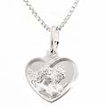 Sterling Essentials Sterling Silver 18-inch Angels Necklace