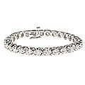 14k Gold 10ct Diamond Tennis Bracelet (H-I, I1-2)