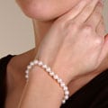 DaVonna Akoya Cultured Pearl Bracelet (6.5-7 mm/ 7 in)