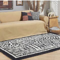 Ribbed Sofa Slipcover