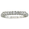 14k White Gold 1/4ct TDW Round Diamond Anniversary Band (I-J, I1-I2)