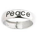 Sterling Silver 'Peace' Ring