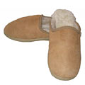 Amerileather Genuine Double Faced Shearling House Slippers
