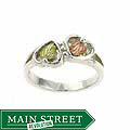 Black Hills Gold and Silver Heart Ring