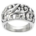 Sterling Silver Filigree Ring