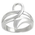 Sterling Silver Ribbon Ring