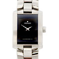 Movado Eliro Women's Black Dial Stainless Steel Watch