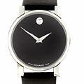 Movado Museum Men's Black Dial Watch