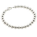 Sterling Silver Bead Bracelet