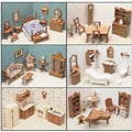 Six Room Dollhouse Kit