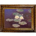 Monet Nympheas Framed Canvas