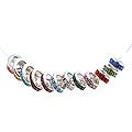 Sterling Silver Birthstone-colored CZ Pendant