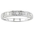 14k White Gold 1/2ct TDW Princess Diamond Wedding Band (H-I, I2-I3)