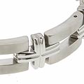 Titanium Men's Dual-finish Bracelet