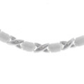 Sterling Silver Hugs and Kisses Necklace