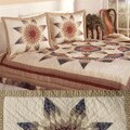 Country Star Patchwork Quilt Set
