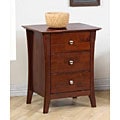 Vermont Chestnut Three-drawer Nightstand