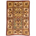 Handmade Classic Bakhtieri Multicolored Wool Rug (2' x 3')