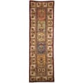 Handmade Classic Bakhtieri Multicolored Wool Rug (2'3 x 8')