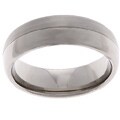Men's Titanium 7mm Satin and Polish Band (7 mm)