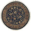 Sources of Turkish rug Hand Knotted Hand-knotted Antalya Wool Rug (8' Round)