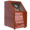 Cherry Two-watch Winder and 11-watch Collection Box